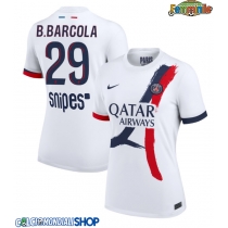 Maglie da calcio Paris Saint-Germain Bradley Barcola #29 Seconda Maglia Femminile 2025-26 Manica Corta
